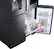 Alt View 14. Samsung - Family Hub 22 Cu. Ft. 4-Door Flex French Door Counter-Depth Fingerprint Resistant Refrigerator - Black stainless steel.