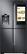 Alt View 18. Samsung - Family Hub 22 Cu. Ft. 4-Door Flex French Door Counter-Depth Fingerprint Resistant Refrigerator - Black stainless steel.