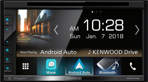 Rent to own Kenwood - 7" - Android Auto/Apple® CarPlay™ - Built-in Bluetooth - In-Dash CD/DVD/DM Receiver - Black