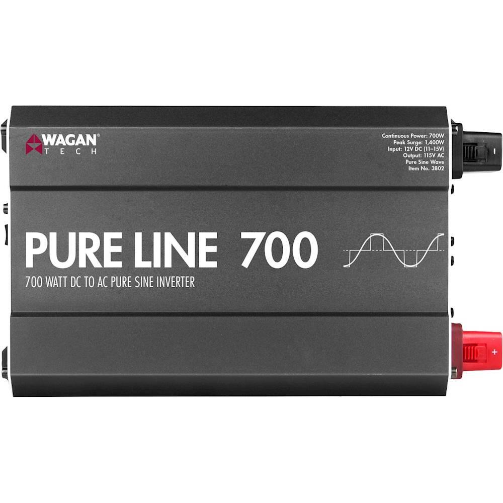 Best Buy: Wagan Pure Line 700W Power Inverter Black 3802