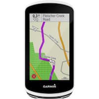Garmin - Edge 3.5" GPS with Built-In Bluetooth - White/Black - Front_Zoom