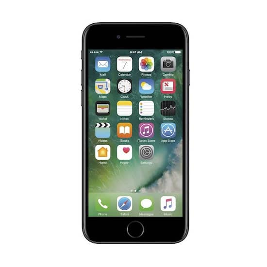 Apple Pre Owned Excellent Iphone 7 With 32gb Memory Cell Phone Unlocked Black 7 32gb Black Crb Best Buy