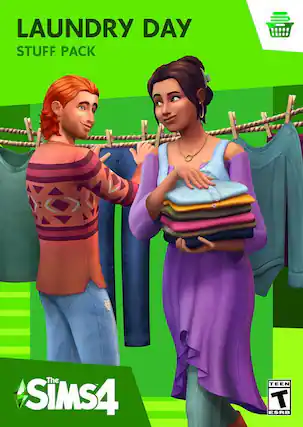 The Sims 4: Laundry Day Stuff Pack - T (Teen 13+)