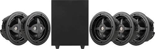 Sonance - 6-1/2 In-Ceiling Speaker System - Black was $1999.98 now $599.98 (70.0% off)