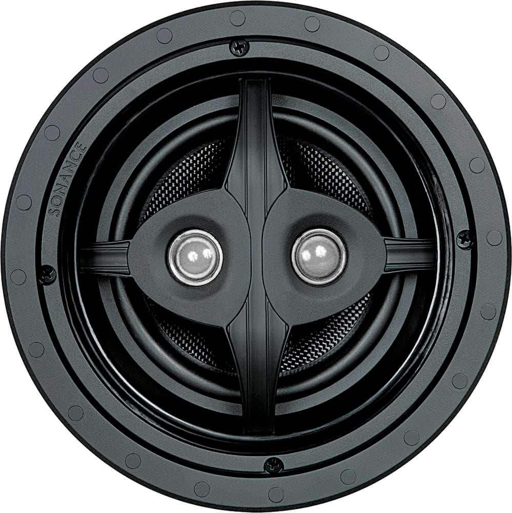 Alt View 13. Sonance - MAG5.1R - Mag Series 5.1-Ch. 6 1/2" In-Ceiling Surround Sound Speaker System (Each) - Paintable White.