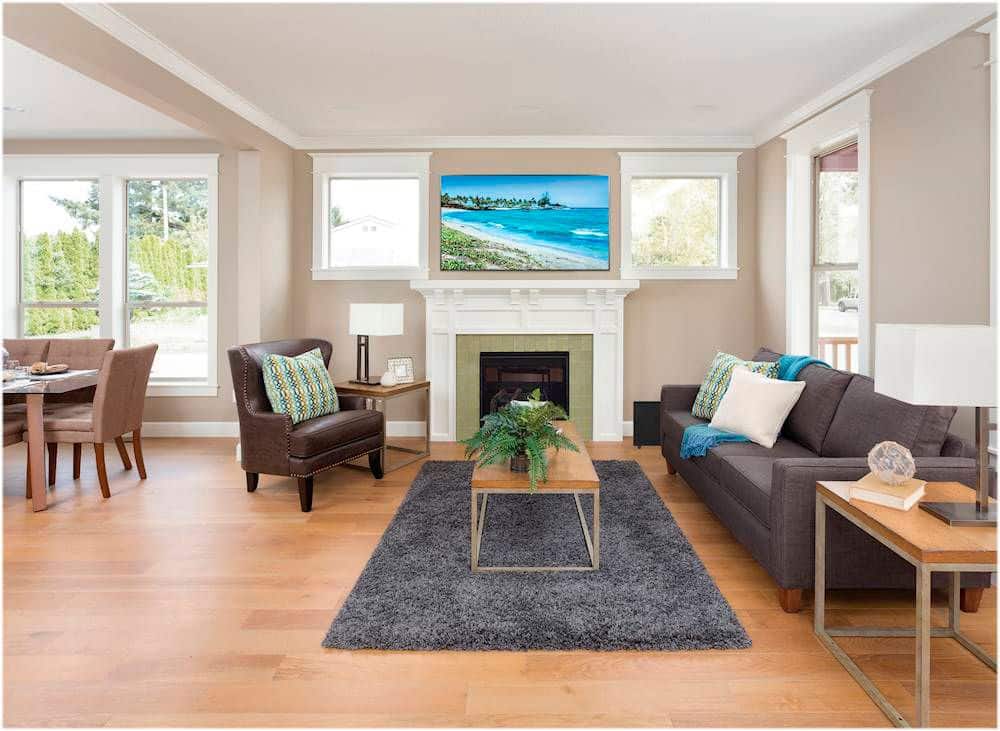 Alt View 19. Sonance - MAG5.1R - Mag Series 5.1-Ch. 6 1/2" In-Ceiling Surround Sound Speaker System (Each) - Paintable White.