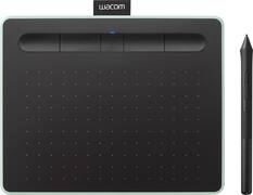 Front. Wacom - Intuos Graphic Drawing Tablet for Mac, PC, Chromebook & Android (Small) with Software Included (Wireless) - Pistachio.