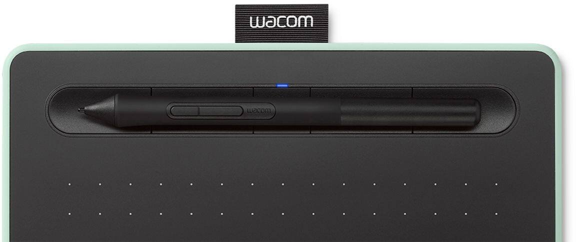 Alt View 12. Wacom - Intuos Graphic Drawing Tablet for Mac, PC, Chromebook & Android (Small) with Software Included (Wireless) - Pistachio.