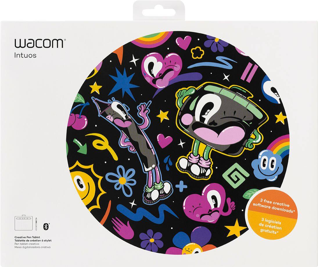 Alt View 15. Wacom - Intuos Graphic Drawing Tablet for Mac, PC, Chromebook & Android (Medium) with Software Included (Wireless) - Pistachio.