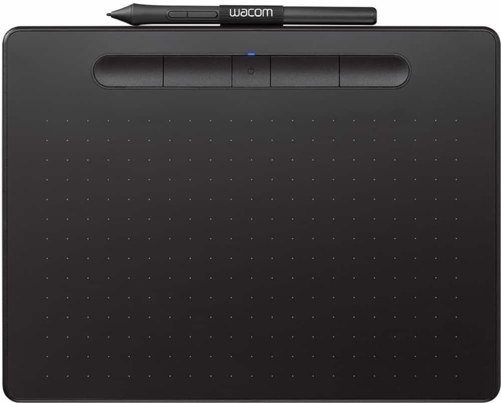 Wacom Intuos Graphic Drawing Tablet for Mac, PC, Chromebook & Android  (Medium) with Software Included (Wireless) Black CTL6100WLK0 - Best Buy