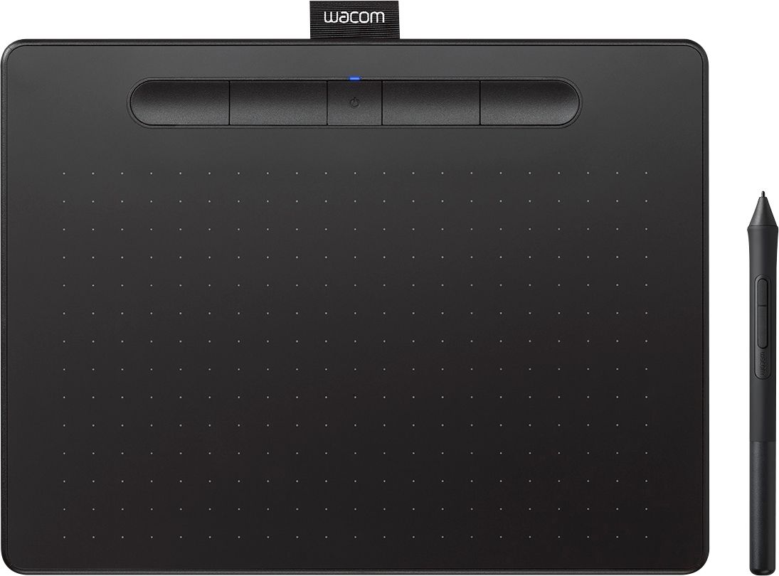 Wacom Intuos Art Pen & Touch Tablet Black - CTH490AK Renewed 