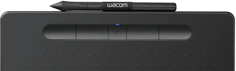 Alt View 12. Wacom - Intuos Graphic Drawing Tablet for Mac, PC, Chromebook & Android (Medium) with Software Included (Wireless) - Black.