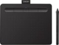 Front. Wacom - Intuos Graphic Drawing Tablet for Mac, PC, Chromebook & Android (Small) with Software Included (Wireless) - Black.