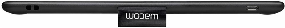 Left View: Wacom - Intuos Pro Paper Edition Pen Tablet (Large) - Black