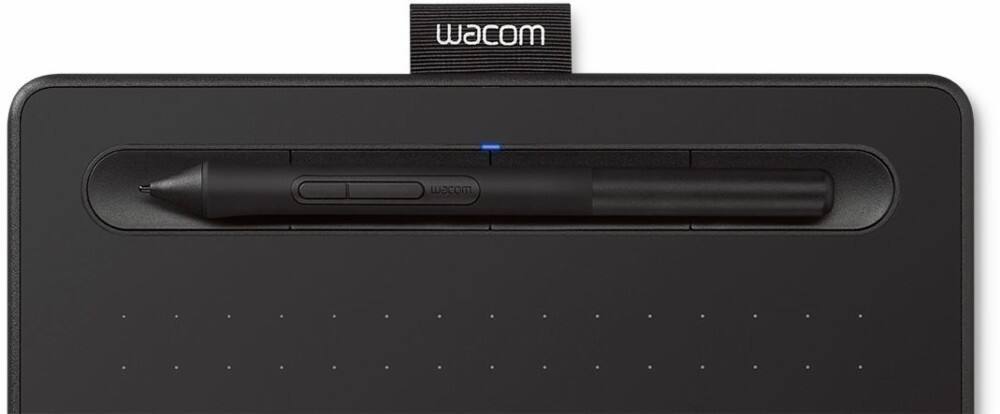 Angle. Wacom - Intuos Graphic Drawing Tablet for Mac, PC, Chromebook & Android (Small) with Software Included - Black.