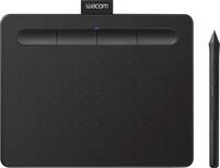 Wacom - Intuos Graphic Drawing Tablet for Mac, PC, Chromebook & Android (Small) with Software Included - Black - Front_Zoom