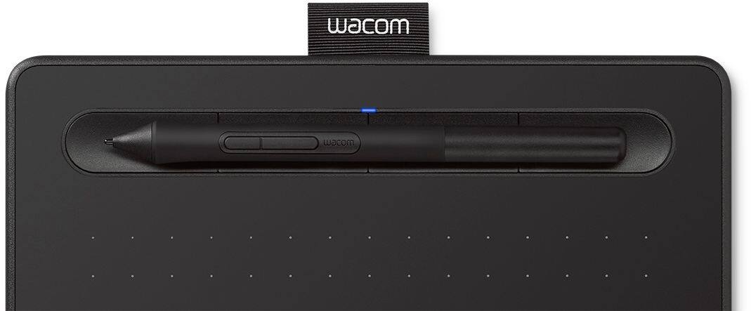 Alt View 12. Wacom - Intuos Graphic Drawing Tablet for Mac, PC, Chromebook & Android (Small) with Software Included - Black.