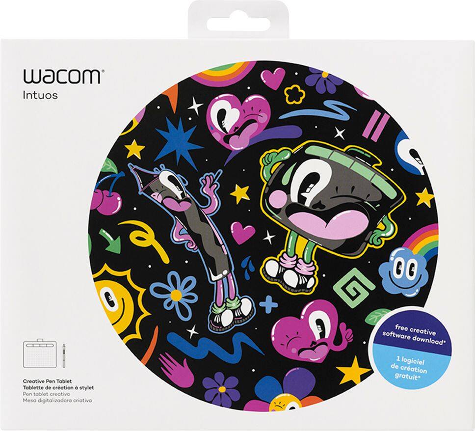 Alt View 17. Wacom - Intuos Graphic Drawing Tablet for Mac, PC, Chromebook & Android (Small) with Software Included - Black.