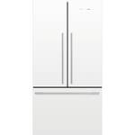 Fisher & Paykel - ActiveSmart 20.1 Cu. Ft. French Door Counter-Depth Refrigerator - White - Front_Standard