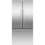 Fisher & Paykel - ActiveSmart 16.9 Cu. Ft. French Door Counter-Depth Refrigerator - Ezkleen Stainless Steel - Front_Standard