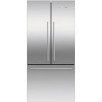 Fisher & Paykel - ActiveSmart 16.9 Cu. Ft. French Door Counter-Depth Refrigerator - Stainless Steel - Front_Zoom