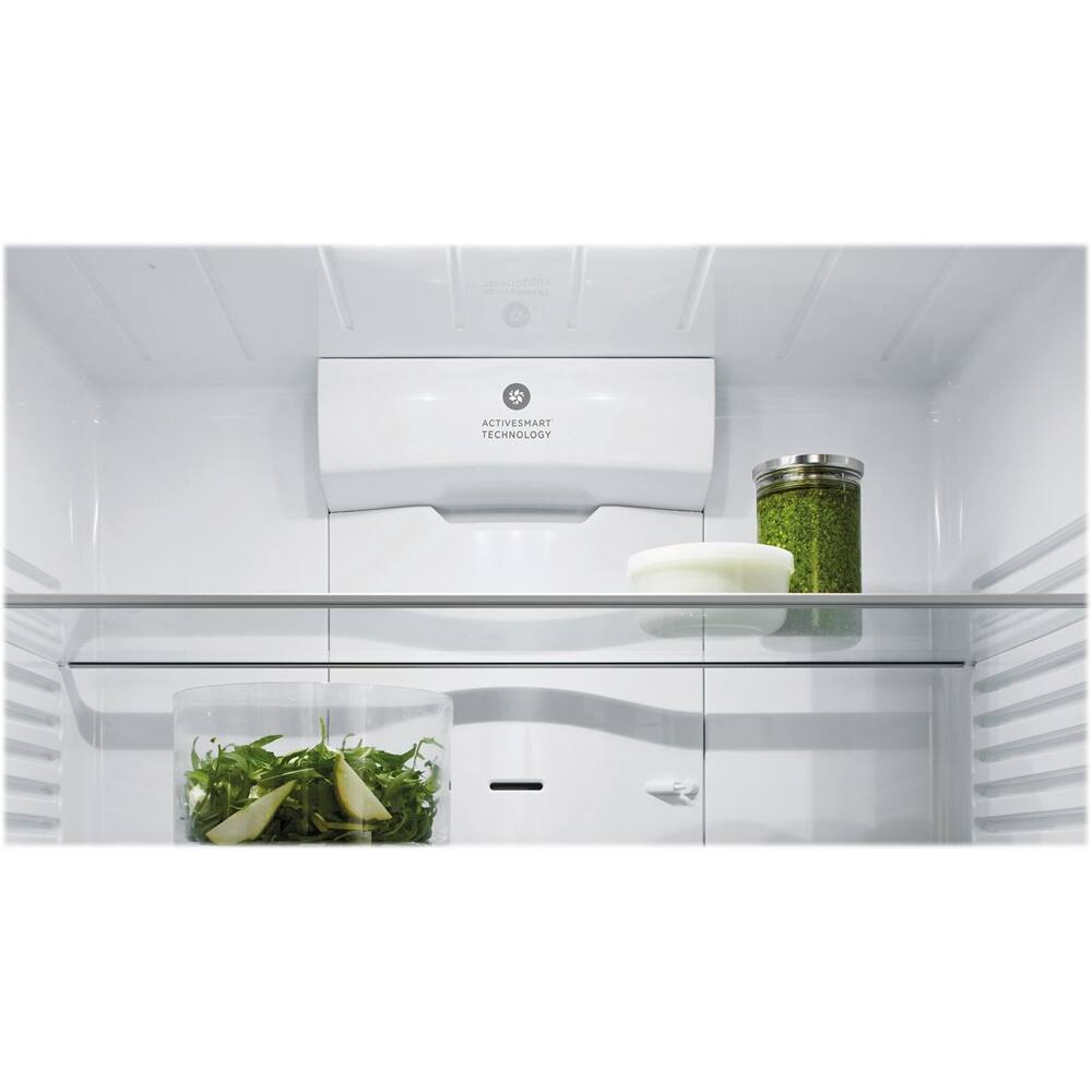 Alt View 11. Fisher & Paykel - ActiveSmart 16.9 Cu. Ft. French Door Counter-Depth Refrigerator - Stainless Steel.