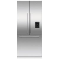 Fisher & Paykel - ActiveSmart 16.8 Cu. Ft. French Door Built-In Refrigerator - White - Front_Zoom