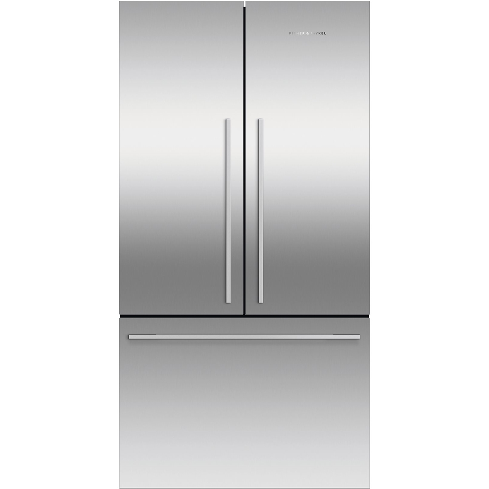 Fisher & Paykel - ActiveSmart 20.1 Cu. Ft. French Door Counter-Depth Refrigerator - Stainless steel