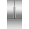Fisher & Paykel - ActiveSmart 20.1 Cu. Ft. French Door Counter-Depth Refrigerator - Stainless Steel