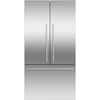 Front. Fisher & Paykel - ActiveSmart 20.1 Cu. Ft. French Door Counter-Depth Refrigerator - Stainless Steel.