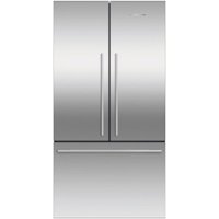 Fisher & Paykel - ActiveSmart 20.1 Cu. Ft. French Door Counter-Depth Refrigerator - Stainless Steel - Front_Zoom