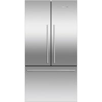 Fisher & Paykel - ActiveSmart 20.1 Cu. Ft. French Door Counter-Depth Refrigerator - Ezkleen Stainless Steel - Front_Zoom