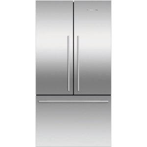 Fisher & Paykel - ActiveSmart 20.1 Cu. Ft. French Door Counter-Depth Refrigerator - Stainless Steel