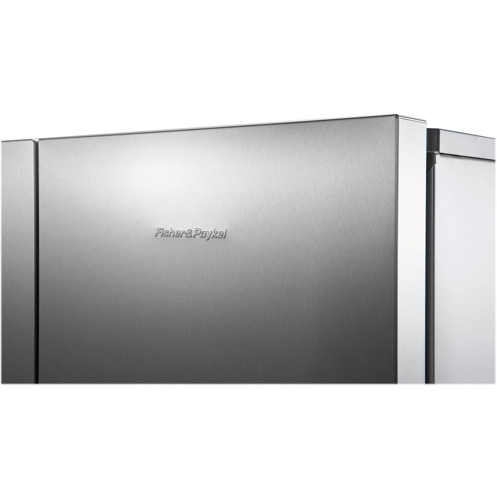 Alt View 11. Fisher & Paykel - ActiveSmart 20.1 Cu. Ft. French Door Counter-Depth Refrigerator - Stainless Steel.