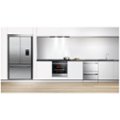 Alt View Zoom 12. Fisher & Paykel - ActiveSmart 20.1 Cu. Ft. French Door Counter-Depth Refrigerator - Stainless Steel.