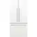 Front. Fisher & Paykel - ActiveSmart 16.9 Cu. Ft. French Door Counter-Depth Refrigerator - White.