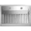 Front. Fisher & Paykel - Heat Lamp Panel for Select 36" Professional Range Hoods - Silver.