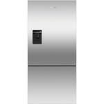 Fisher & Paykel - ActiveSmart 17.5 Cu. Ft. Bottom-Freezer Counter-Depth Refrigerator - Ezkleen Stainless Steel - Front_Standard