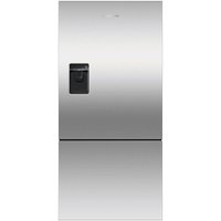 Fisher & Paykel - ActiveSmart 17.5 Cu. Ft. Bottom-Freezer Counter-Depth Refrigerator - Stainless steel - Front_Zoom
