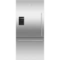 Fisher & Paykel - 32 in. Wide ActiveSmart 17.1 Cu. Ft. Bottom-Freezer Counter-Depth Refrigerator - Stainless Steel