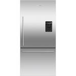 Fisher & Paykel - ActiveSmart 17.1 Cu. Ft. Bottom-Freezer Counter-Depth Refrigerator - Ezkleen Stainless Steel - Front_Standard