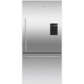 Fisher & Paykel - ActiveSmart 17.1 Cu. Ft. Bottom-Freezer Counter-Depth Refrigerator - Stainless Steel