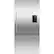 Front. Fisher & Paykel - ActiveSmart 17.1 Cu. Ft. Bottom-Freezer Counter-Depth Refrigerator - Stainless Steel.