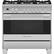 Front. Fisher & Paykel - 4.9 Cu. Ft. Self-Cleaning Freestanding Dual Fuel Convection Range - Stainless Steel.