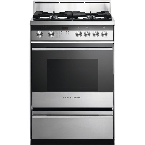 Fisher & Paykel 2.5 Cu. Ft. Freestanding Gas Convection Range Brushed