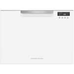 Fisher & Paykel - 24" Front Control Built-In Dishwasher - White - Front_Standard