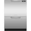 Front. Fisher & Paykel - 24" Front Control Built-In Dishwasher - Stainless Steel.