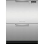 Fisher & Paykel DD24STX6I1 24 Inch Fully Integrated Smart DishDrawer™  Dishwasher with 7 Place Settings Capacity, 8 Wash Cycles, 43 dBA Silence  Rating, SmartDrive™, Stainless Interior Drawer, Knock to Pause, Sanitize,  ADA