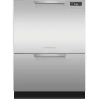 Fisher & Paykel - 24" Front Control Built-In Dishwasher - Stainless Steel - Front_Zoom