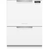 Fisher & Paykel - 24" Front Control Built-In Dishwasher - White - Front_Zoom